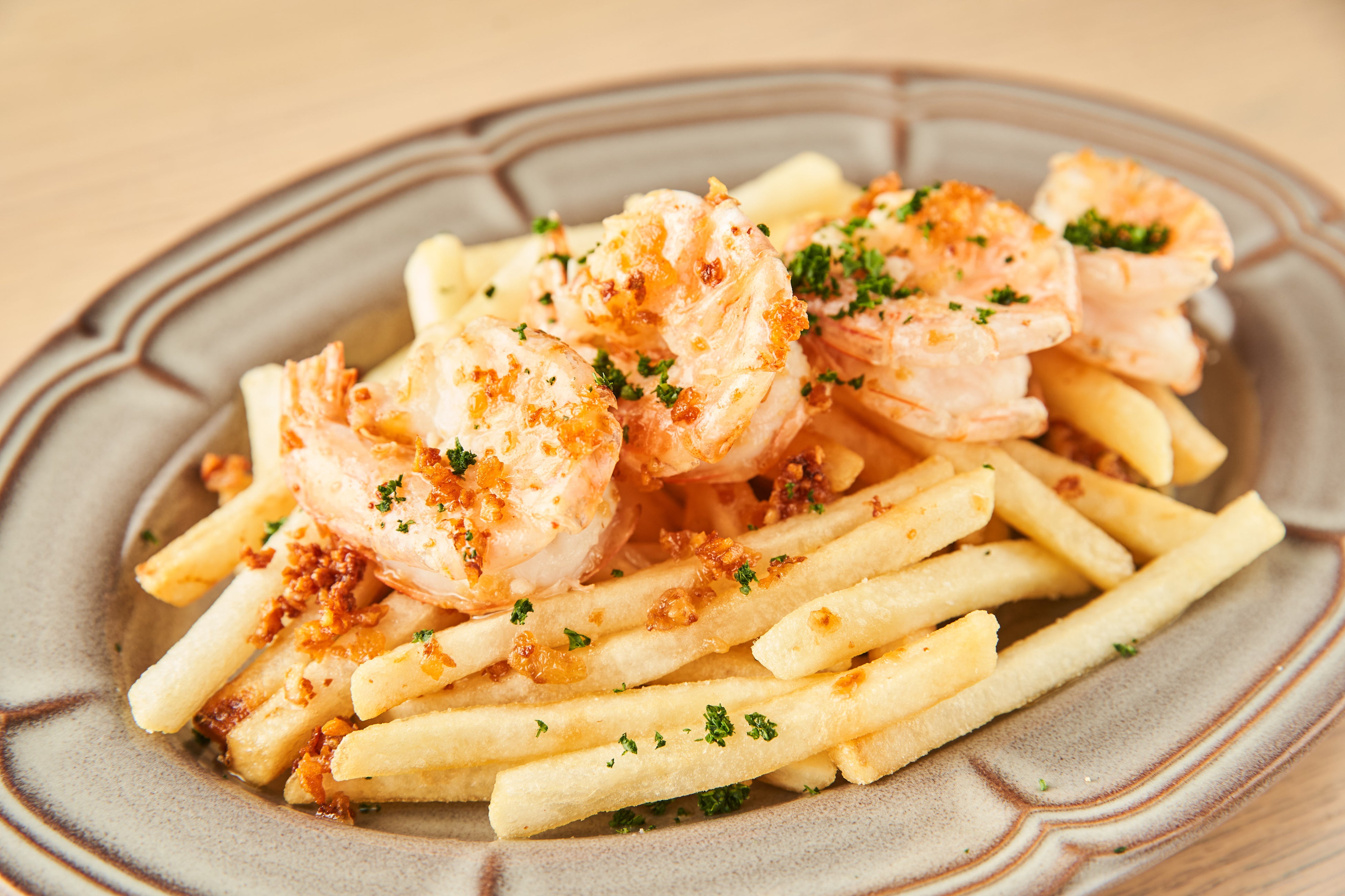 ガーリックシュリンプボート