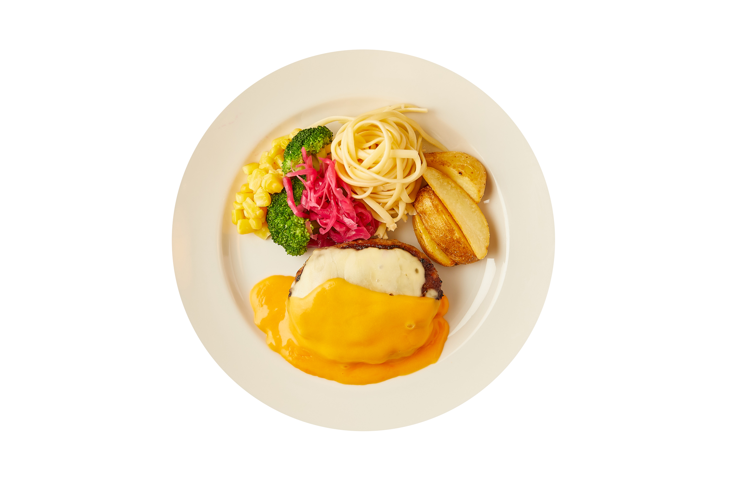 チーズバーグ 1,590円（ドリンクバー付き）