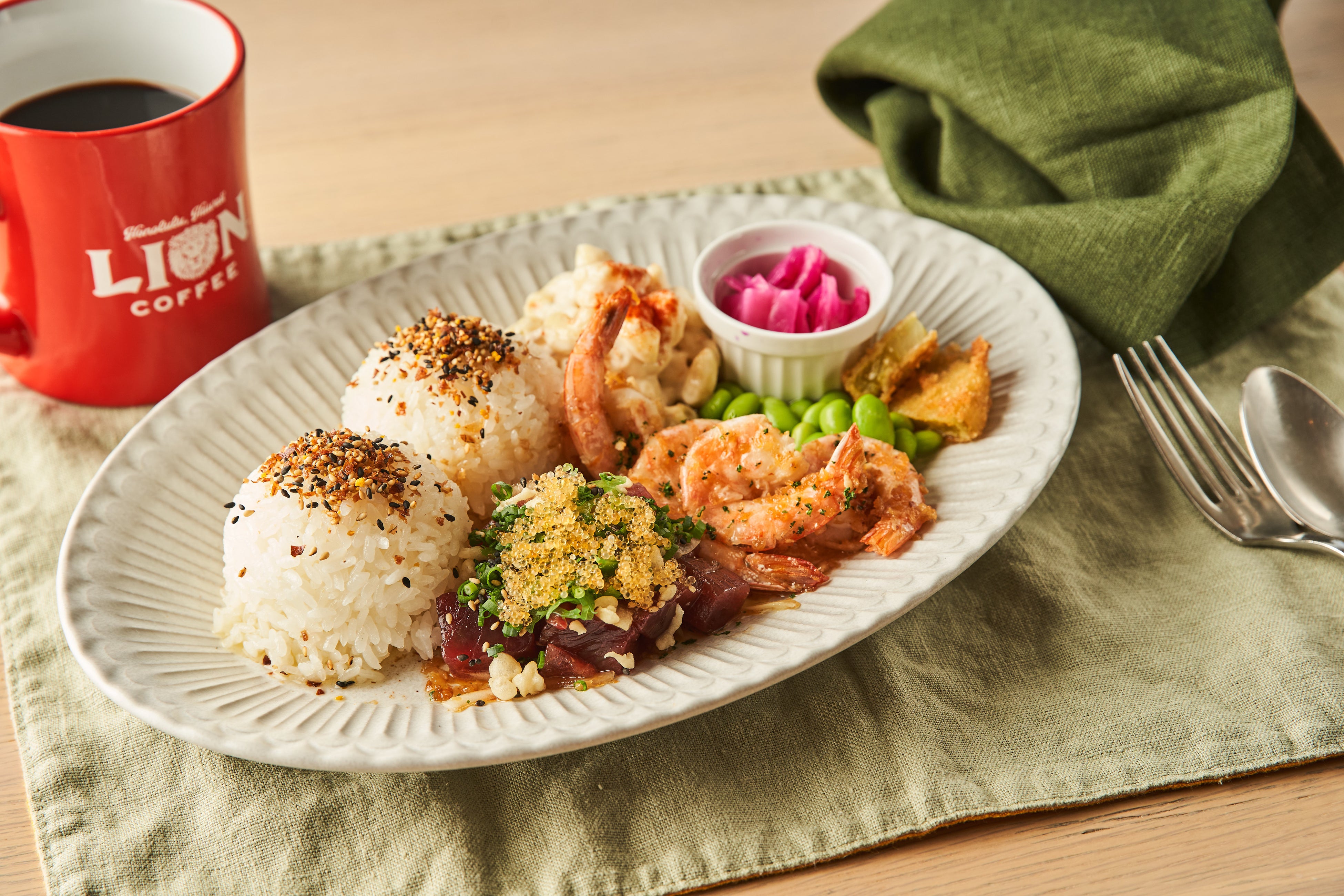 シーフード ハーフ＆ハーフ）