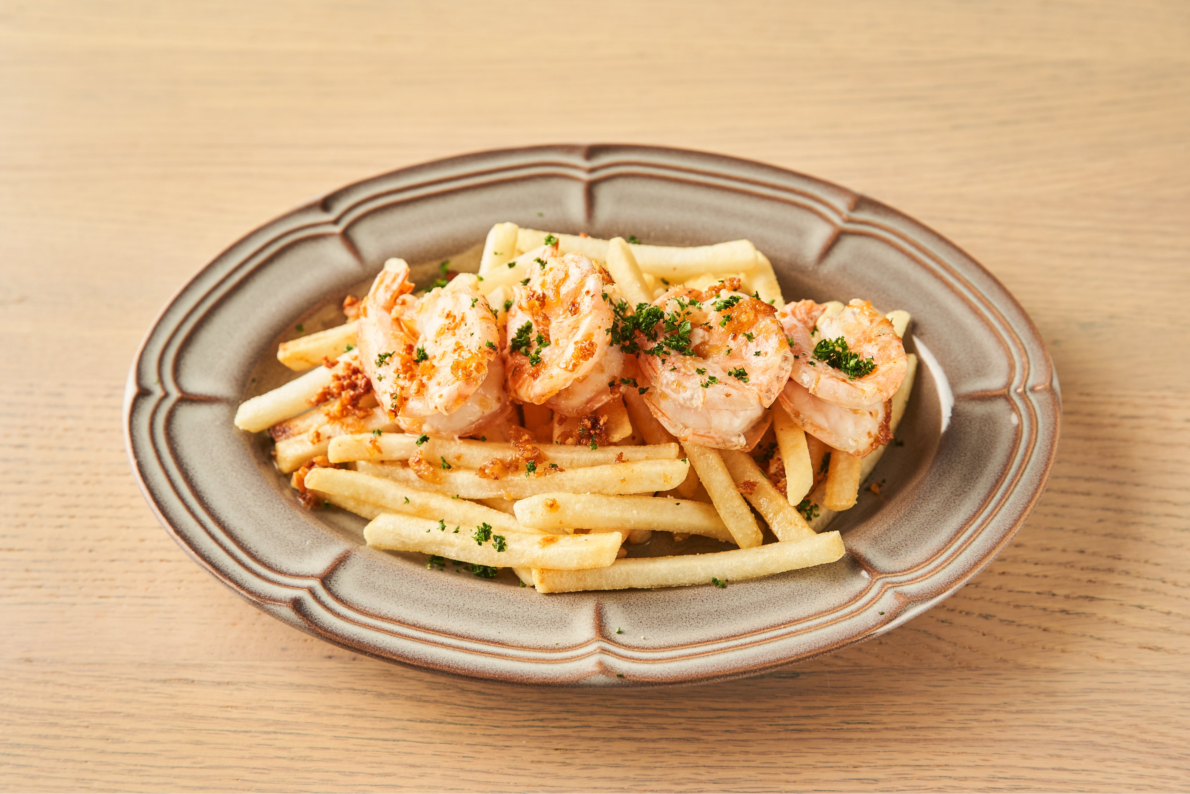 ガーリックシュリンプボート