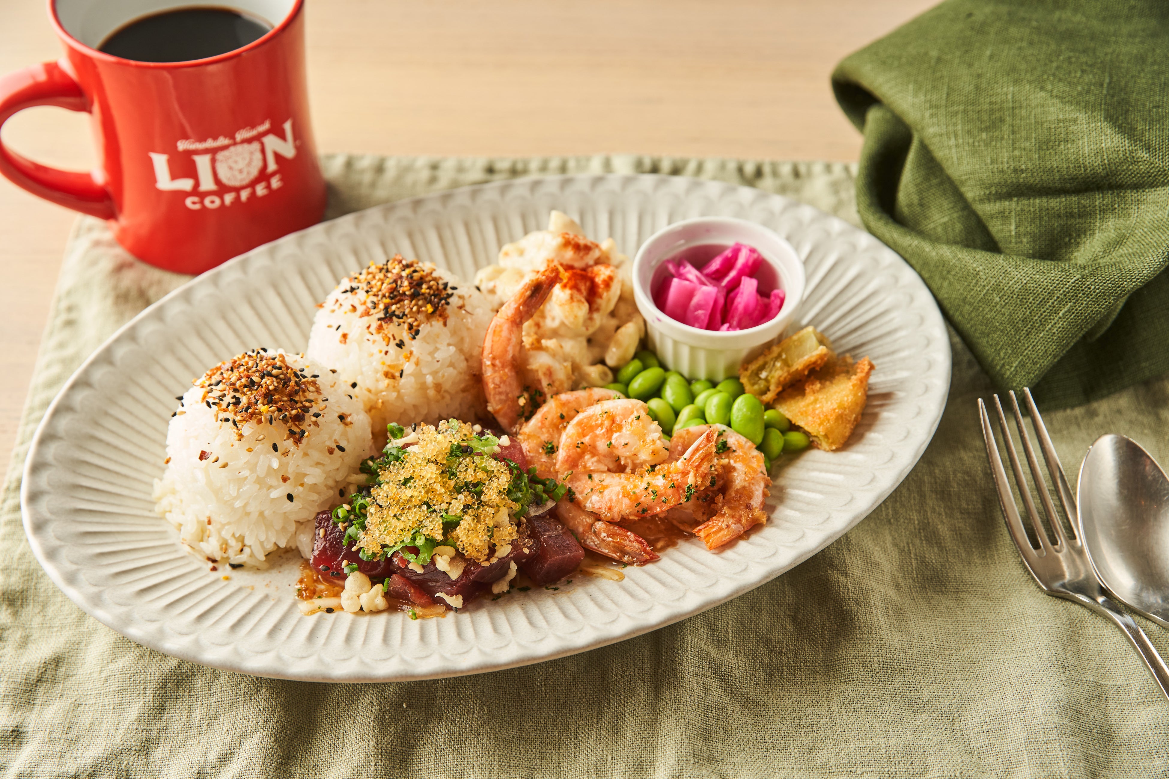 ポケ＆ガーリックシュリンプ