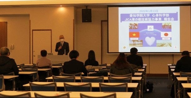 引田学長の挨拶