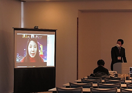 当日はオンラインでダナン師範大学からも参加