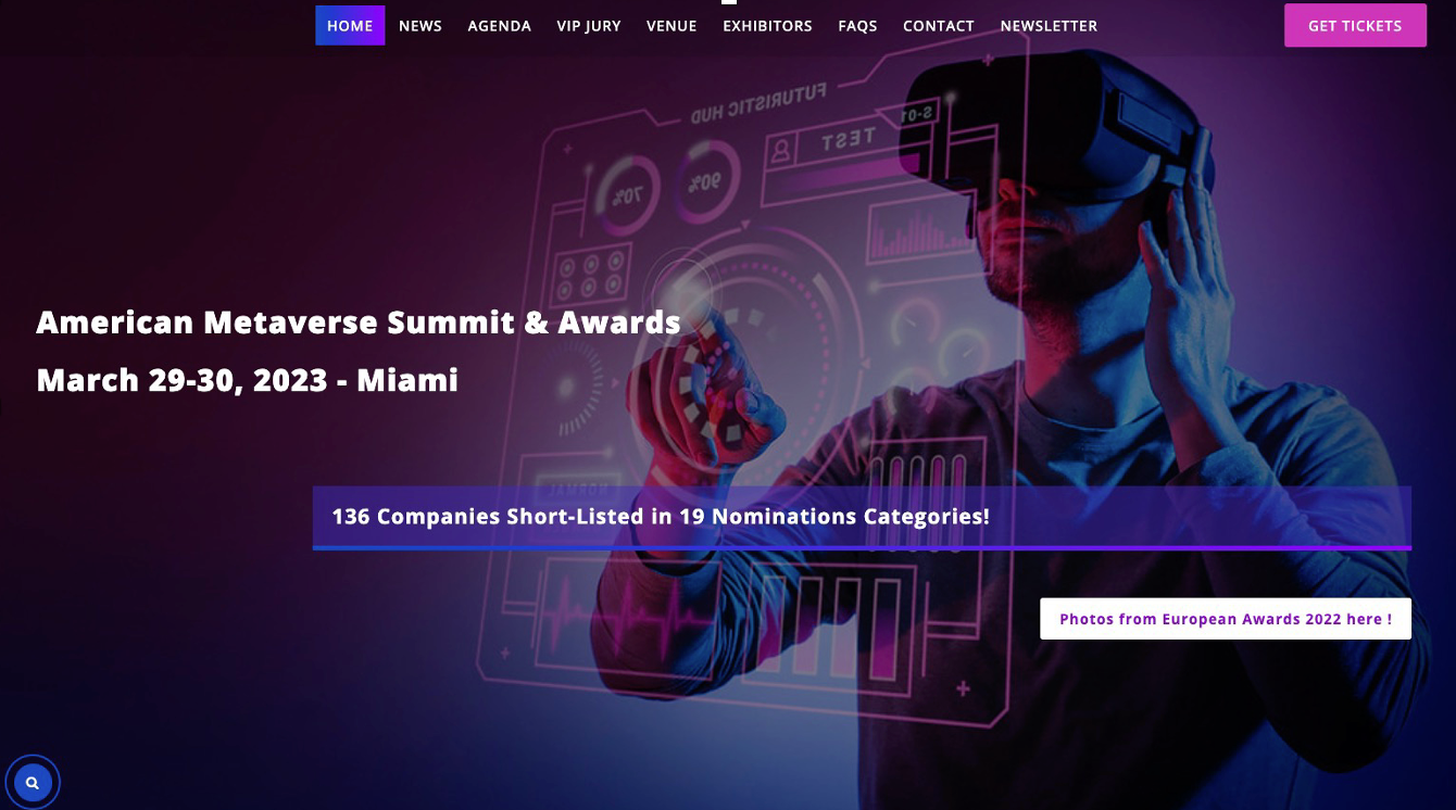 American Metaverse Summit and Award