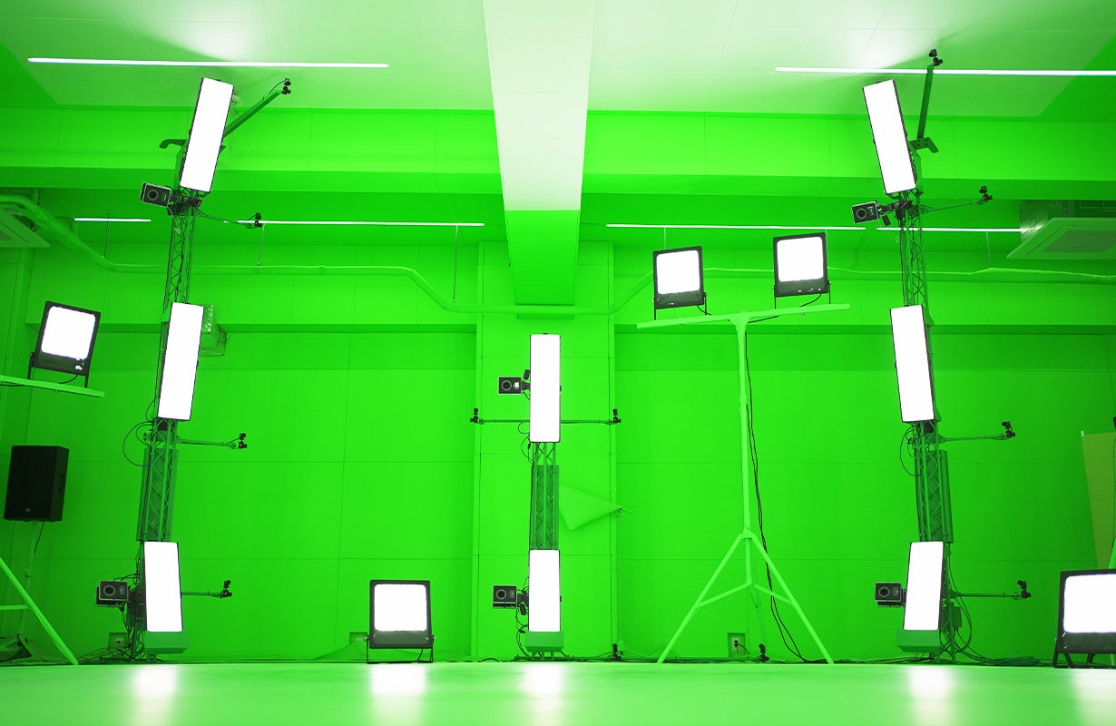 明るいデジタルグリーンで光を効率よく反射します