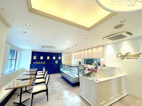 カファレル神戸北野本店カフェコーナー