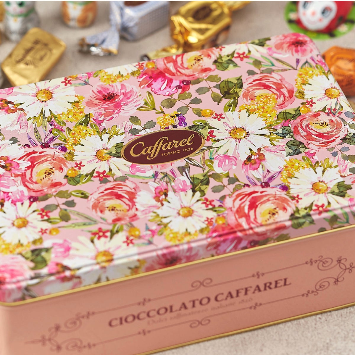 カファレル母の日ギフト「フィオレリーノ」（缶デザイン）