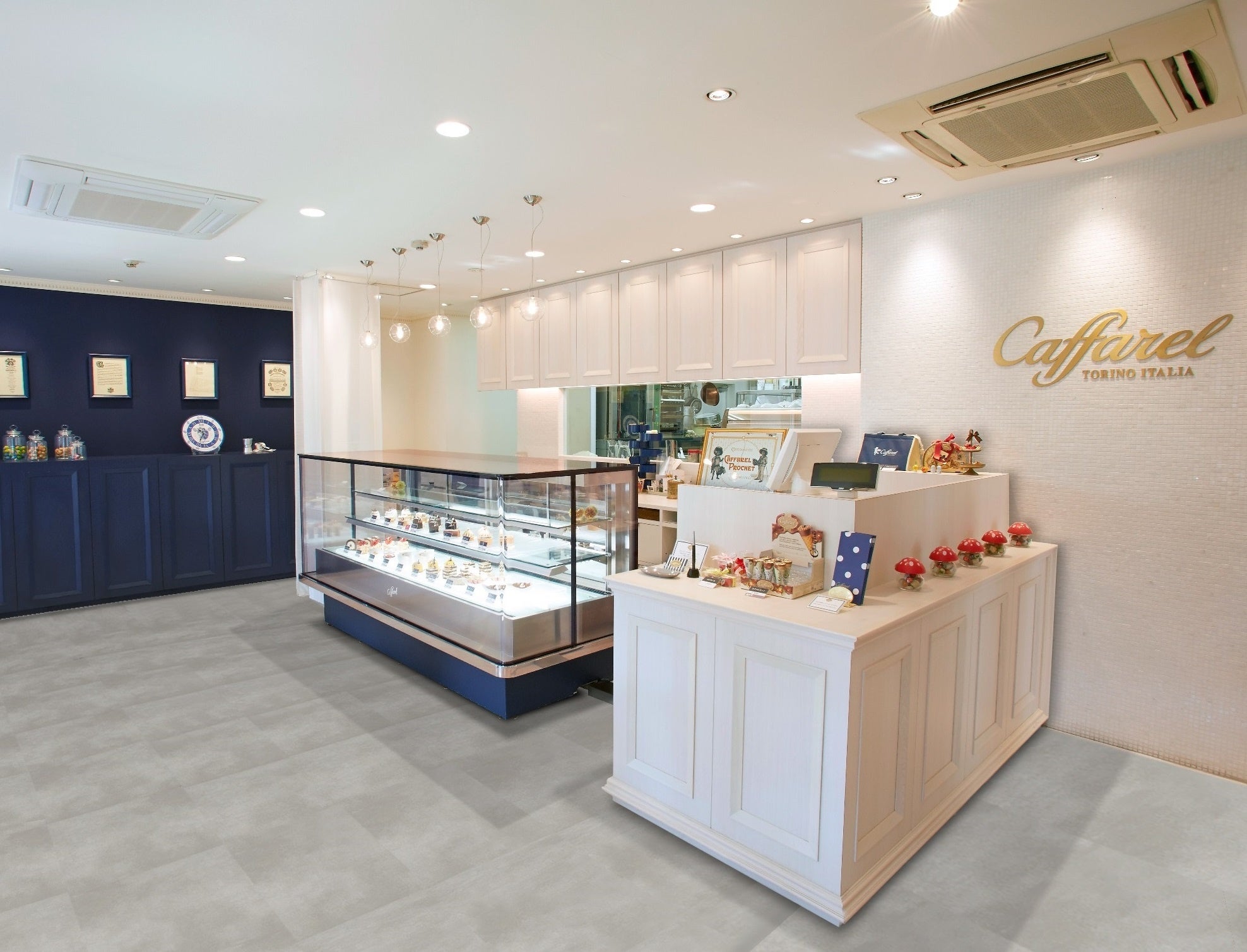 カファレル神戸北野本店店内イメージ