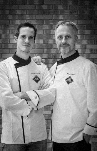 4代目フランソワ・クルイゼル(左) 3代目マーク・クルイゼル(右)