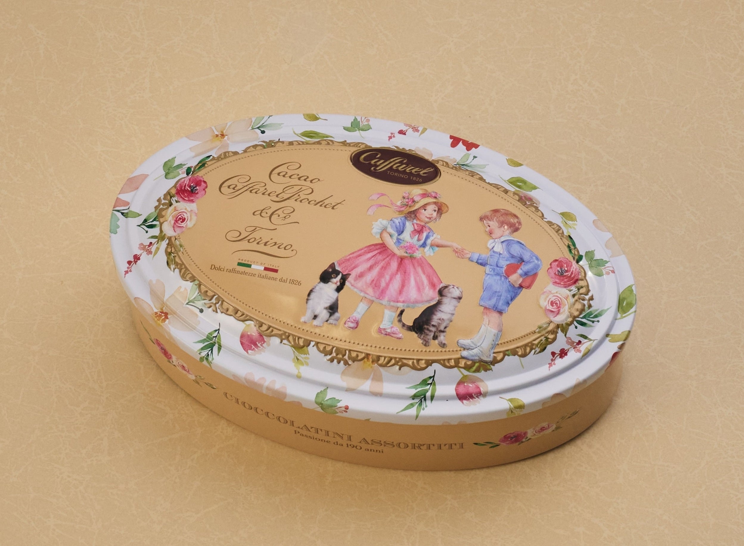 メッセージギフト オーバル缶