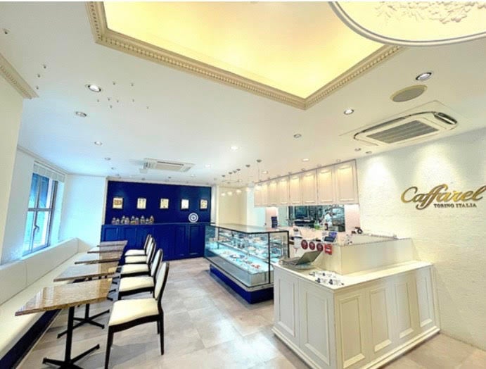 カファレル神戸北野本店カフェスペース