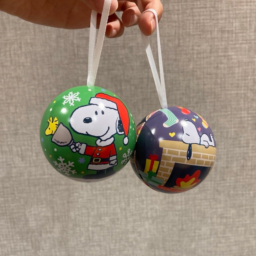 スヌーピーの輸入クリスマスオーナメントセット＆ジグソーパズルが