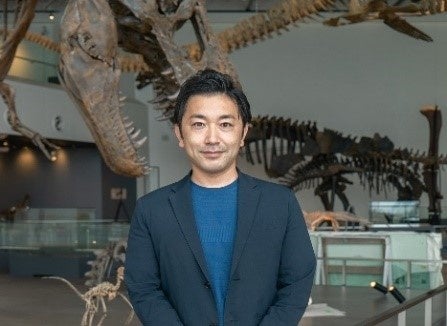 ▲長崎のもざき恐竜パーク　所長　安達考紀様
