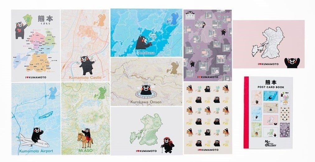 阿蘇くまモン空港で出店中のPOP-UP STORE限定！「Map Design GALLERY