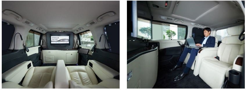                                                               「移動会議室」の室内空間イメージ