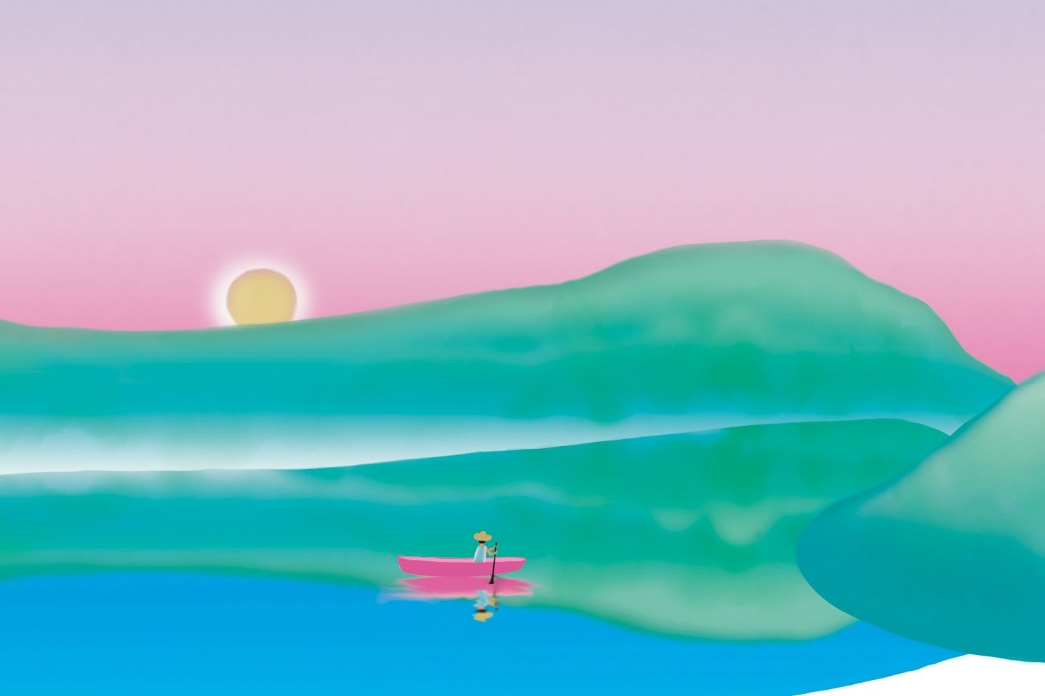 「夏の一日（ひとひ）」