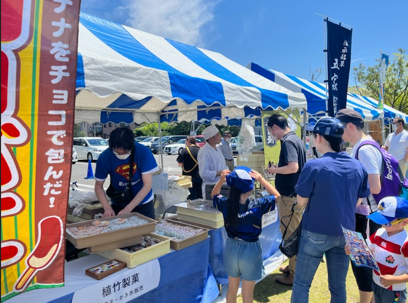 出展者様の様子