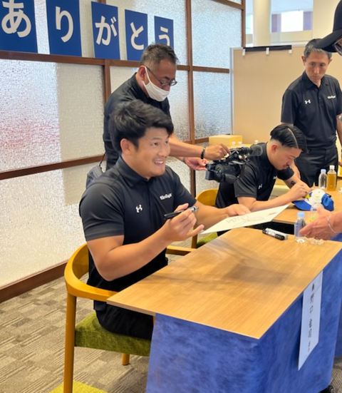 サイン会の様子