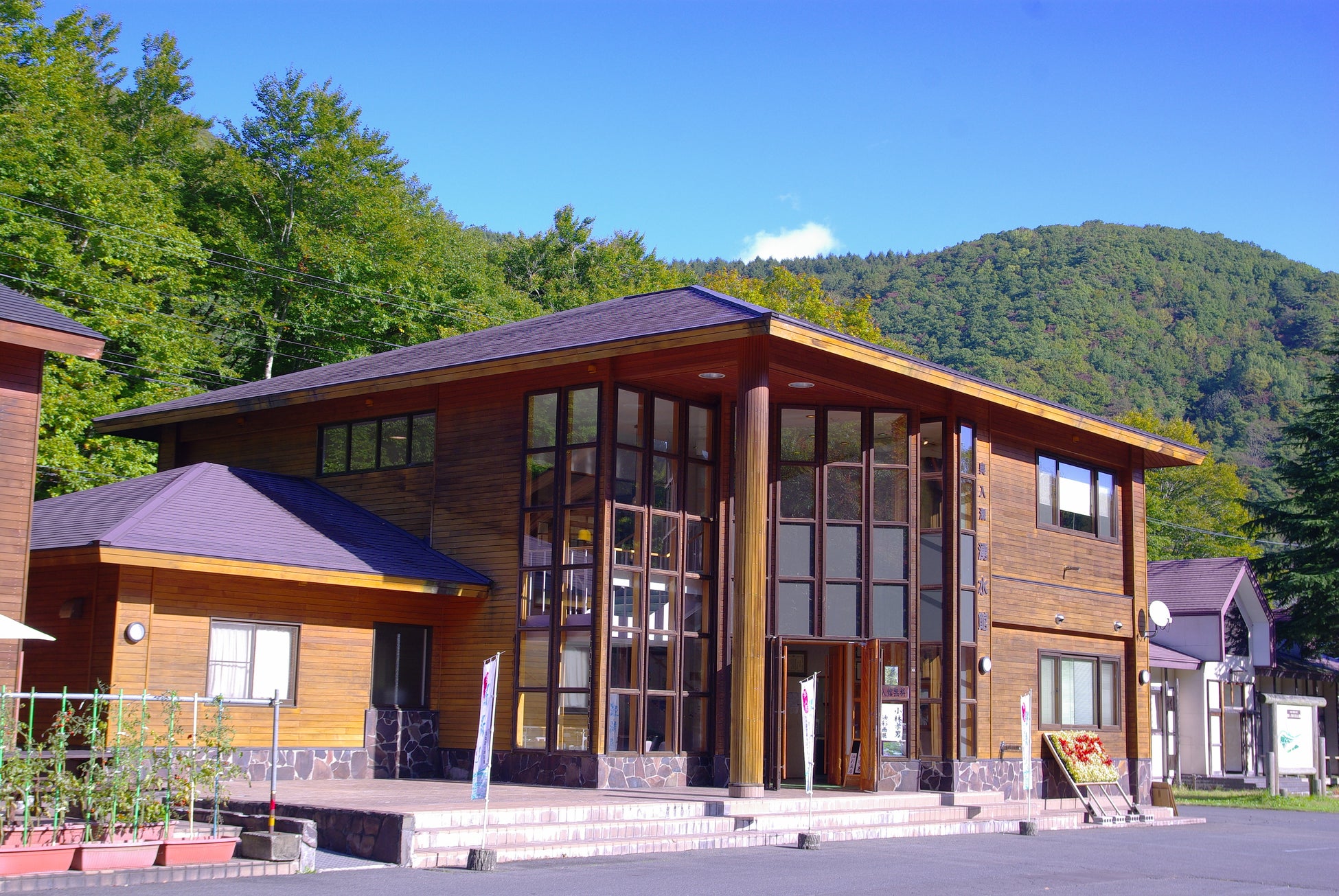 奥入瀬湧水館 ©︎十和田奥入瀬観光機構