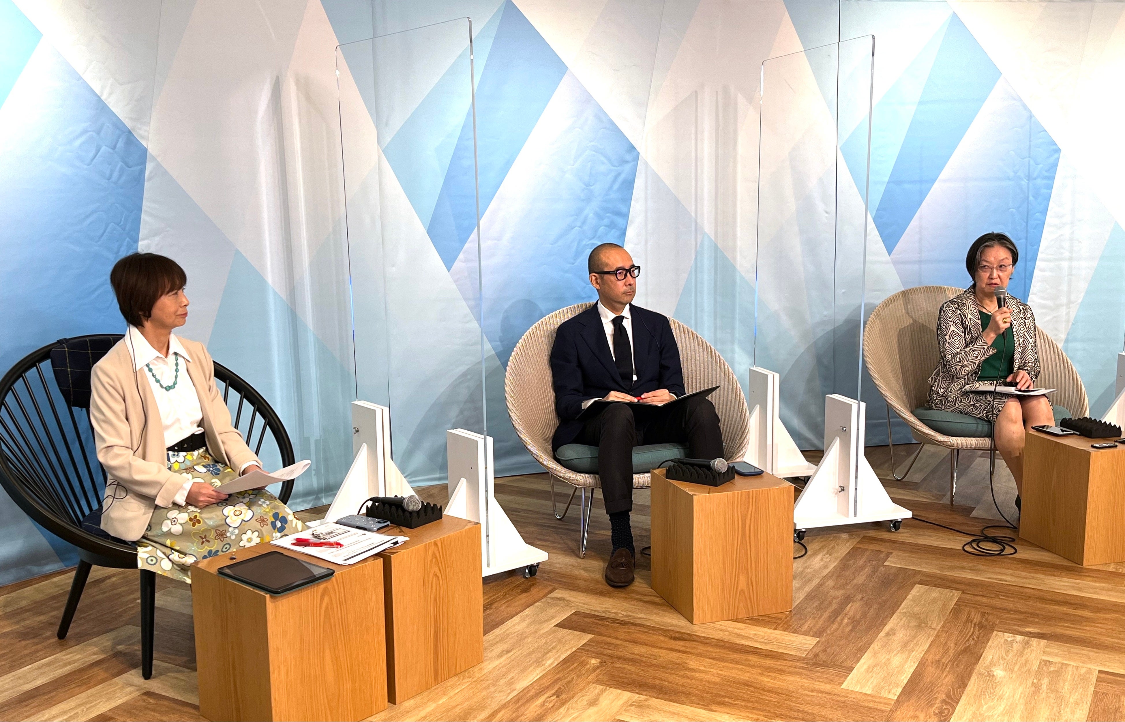 日本からのオンライン配信の様子