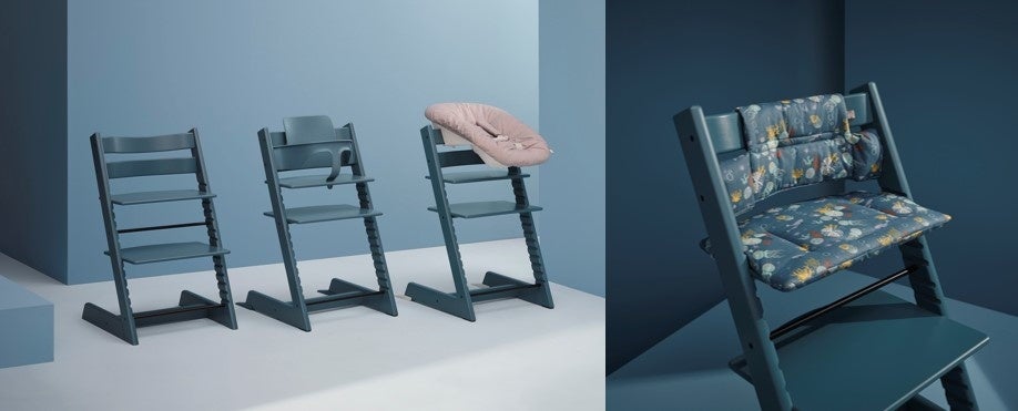 Stokke トリップトラップ フィヨルドブルー ストッケ(STOKKE)｜トリップトラップ｜フィヨルドブルー