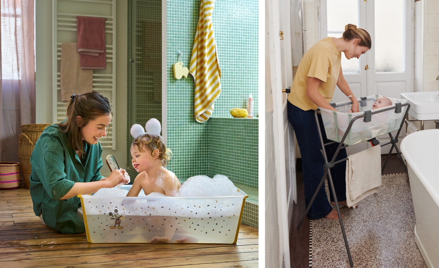 北欧発ベビーブランド「ストッケ」から、赤ちゃんの沐浴に最適な