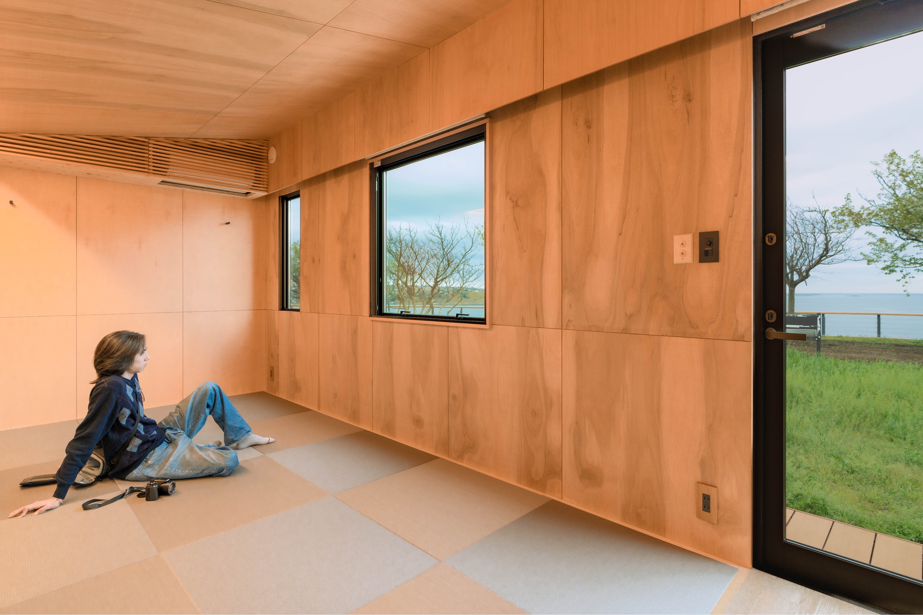 海のキャビン 内観