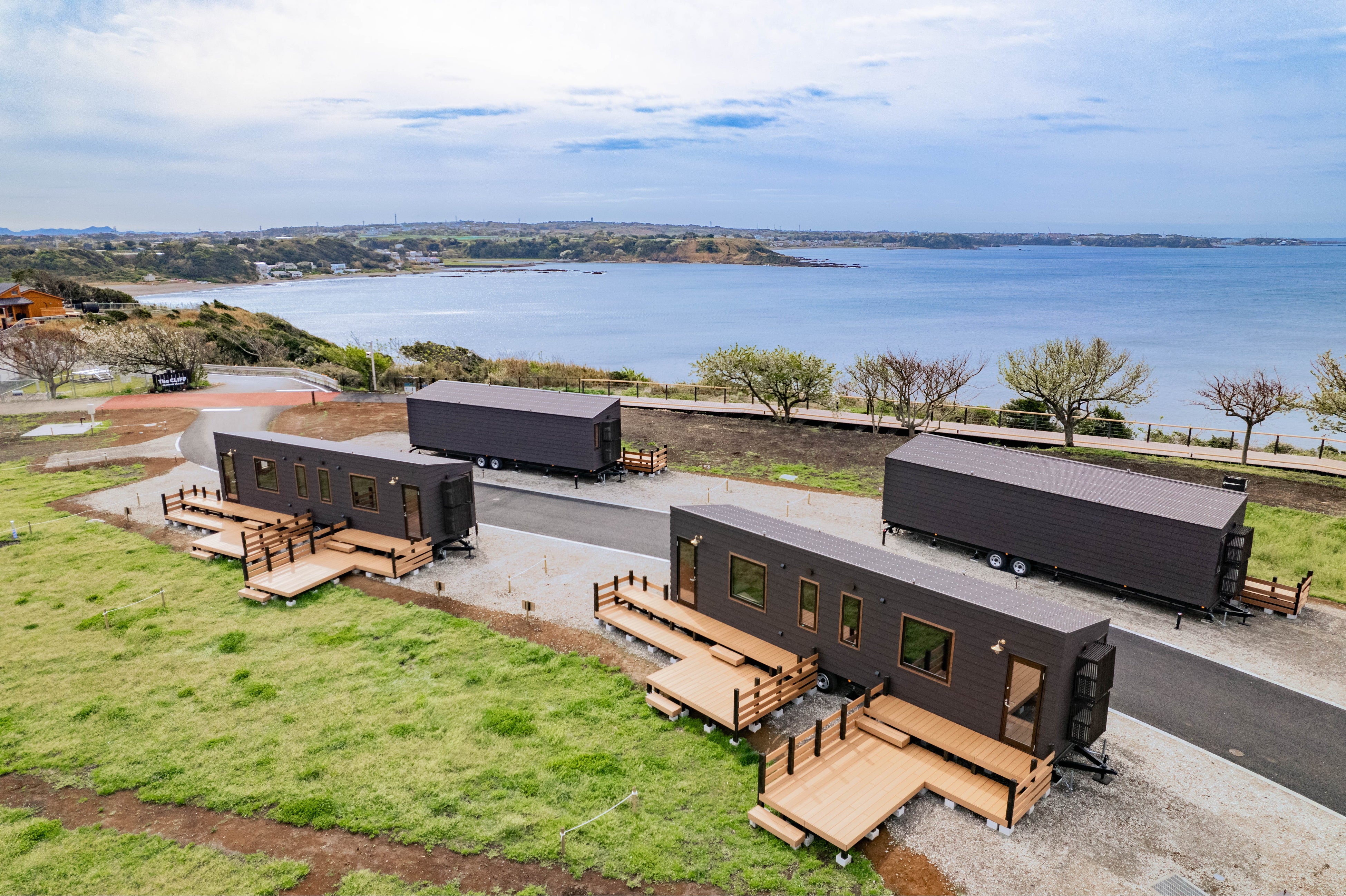 海のキャビン　全景