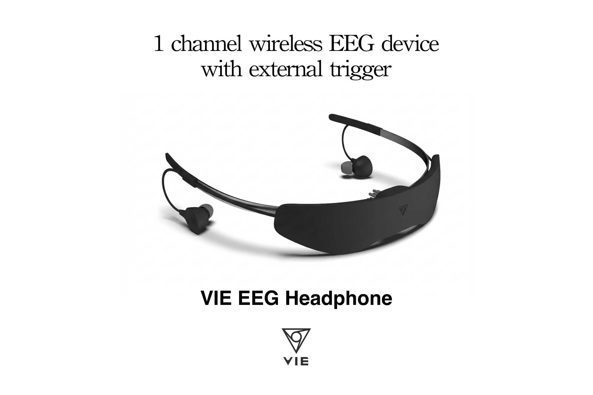 VIE、外部トリガー入力に対応した高精度ヘッドホン型脳波計「VIE EEG
