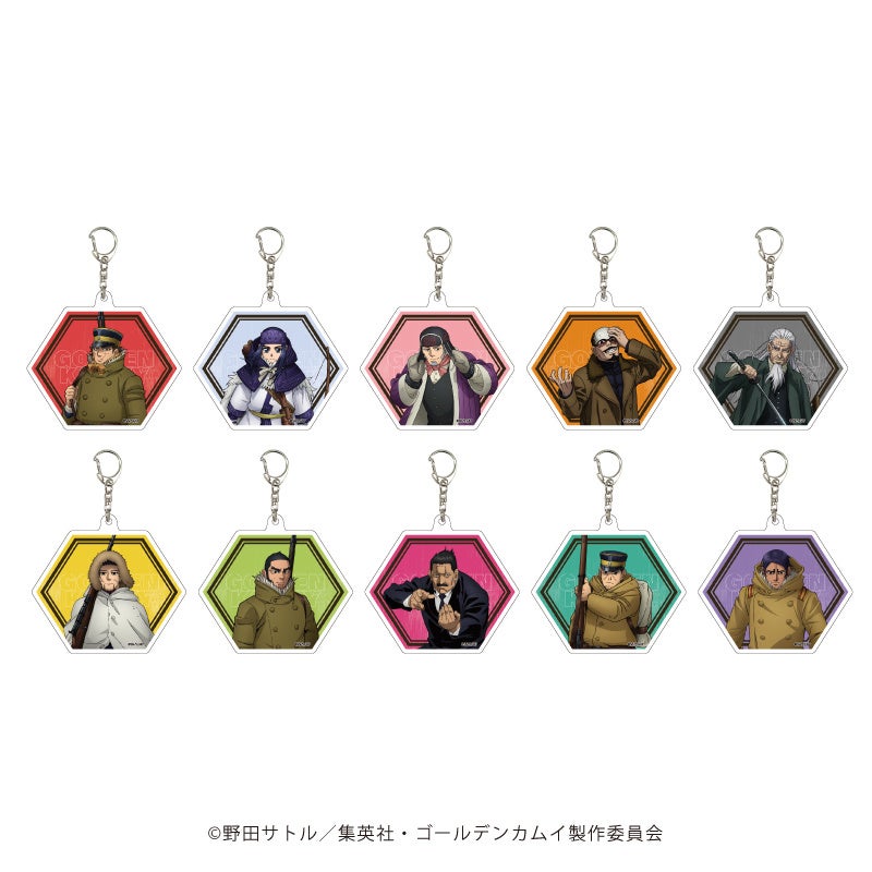 TVアニメ『 ゴールデンカムイ 』より、様々なグッズの予約受付を開始