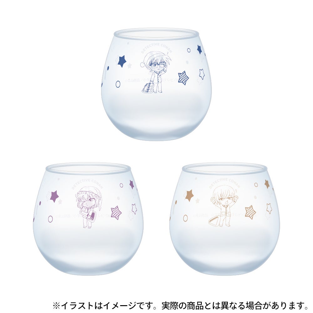 名探偵コナン　グラデーショングラス ℳℛ³⁸⁵ 名探偵コナン | #3coins × #名探偵コナン 色が変わる