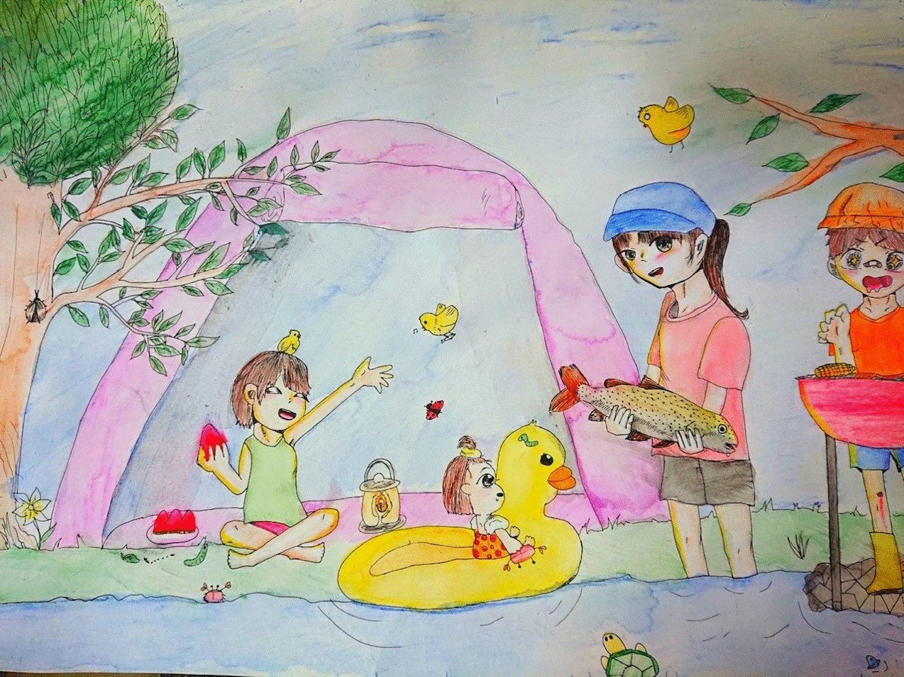 「サマーキャンプ」 大阪府、13歳