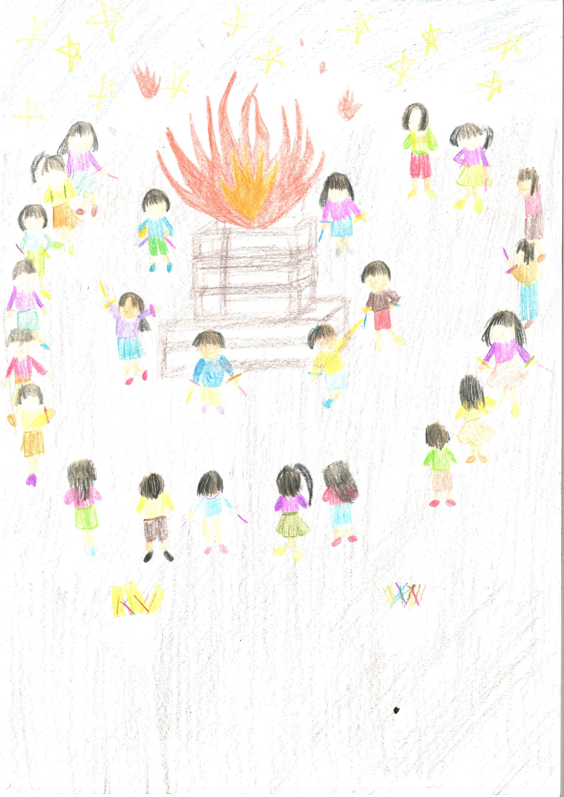 「たのしいサマーキャンプ」 奈良県、9 歳