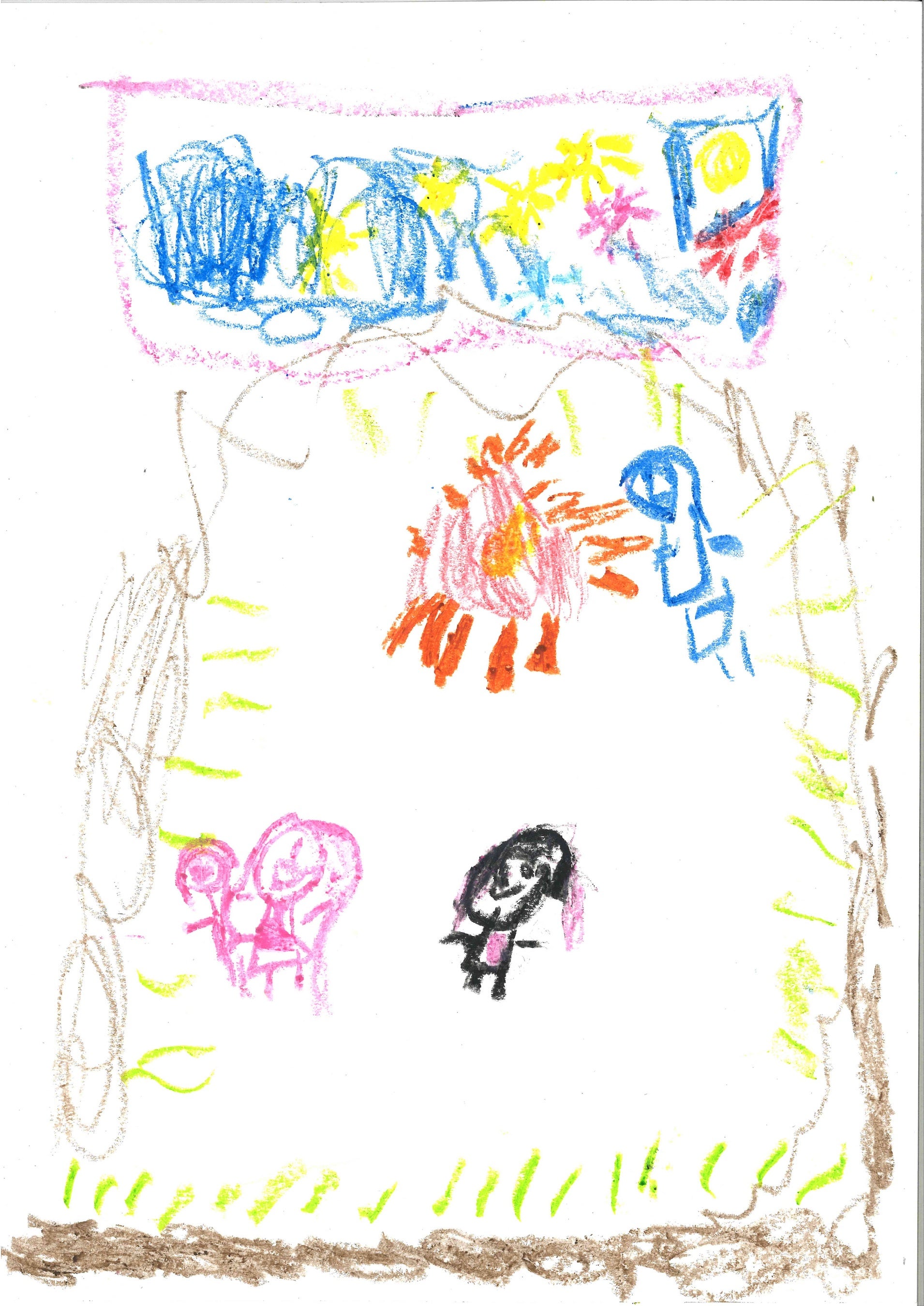 「キャンプファイヤー」 大阪府、5 歳