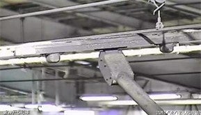 図‐2 正常なパンタグラフのすり板