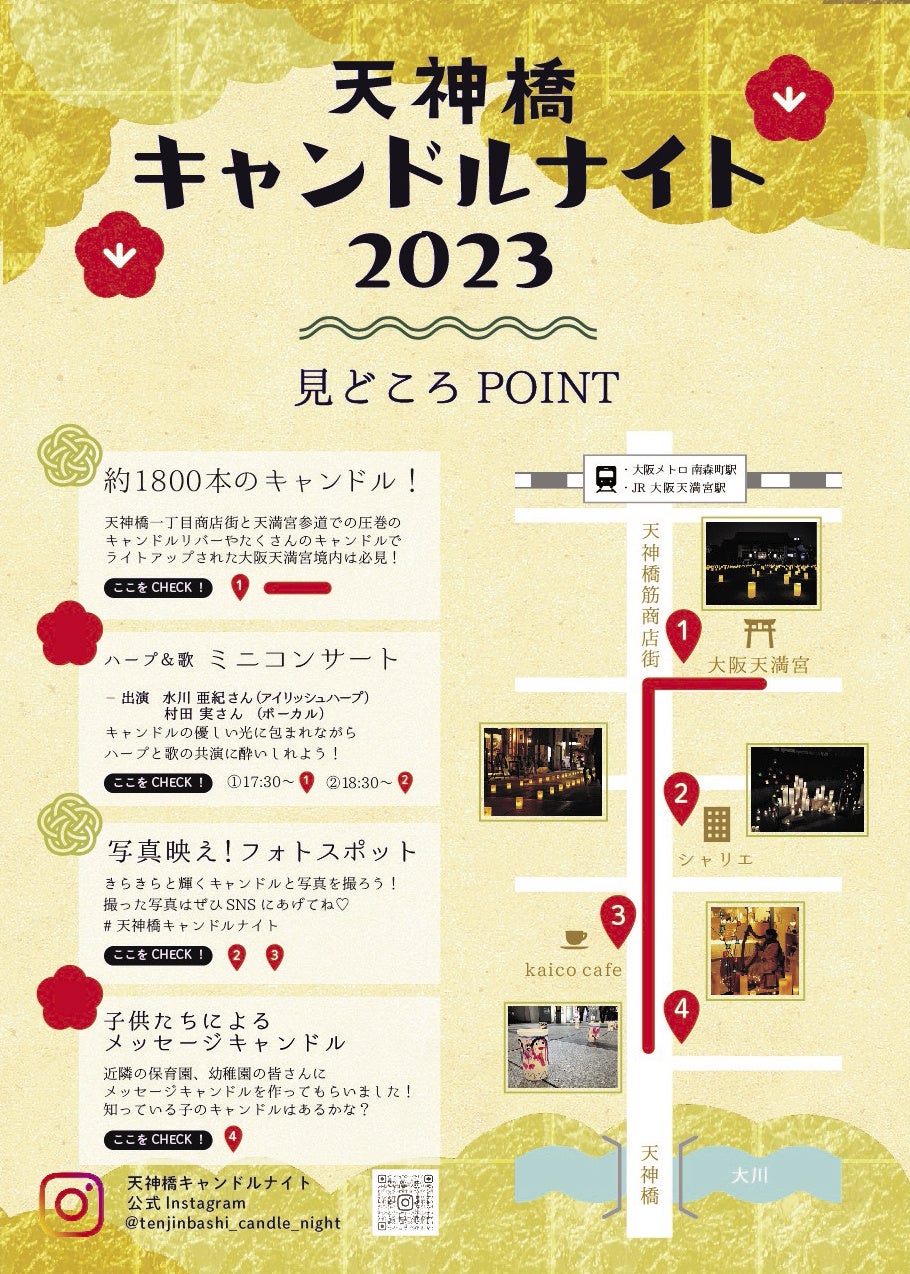 LEDのキャンドルライトを約1800本を設置