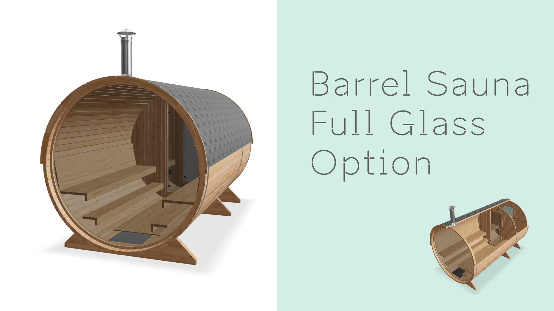 背面フルガラスモデル