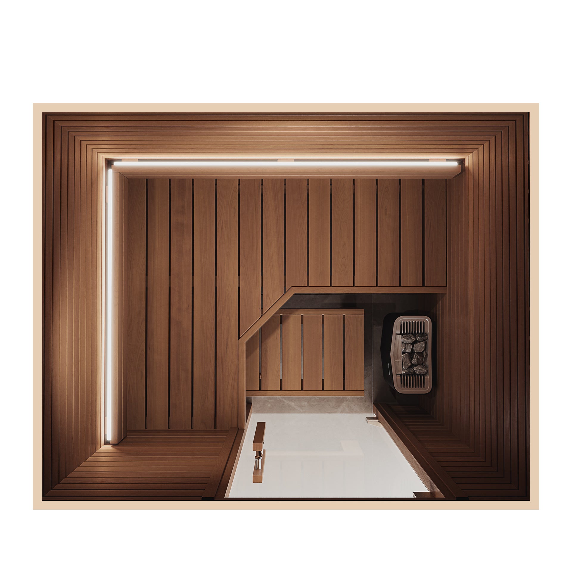 清水みさとさんが＂理想の自宅サウナ＂をプロデュース、totonoüが新