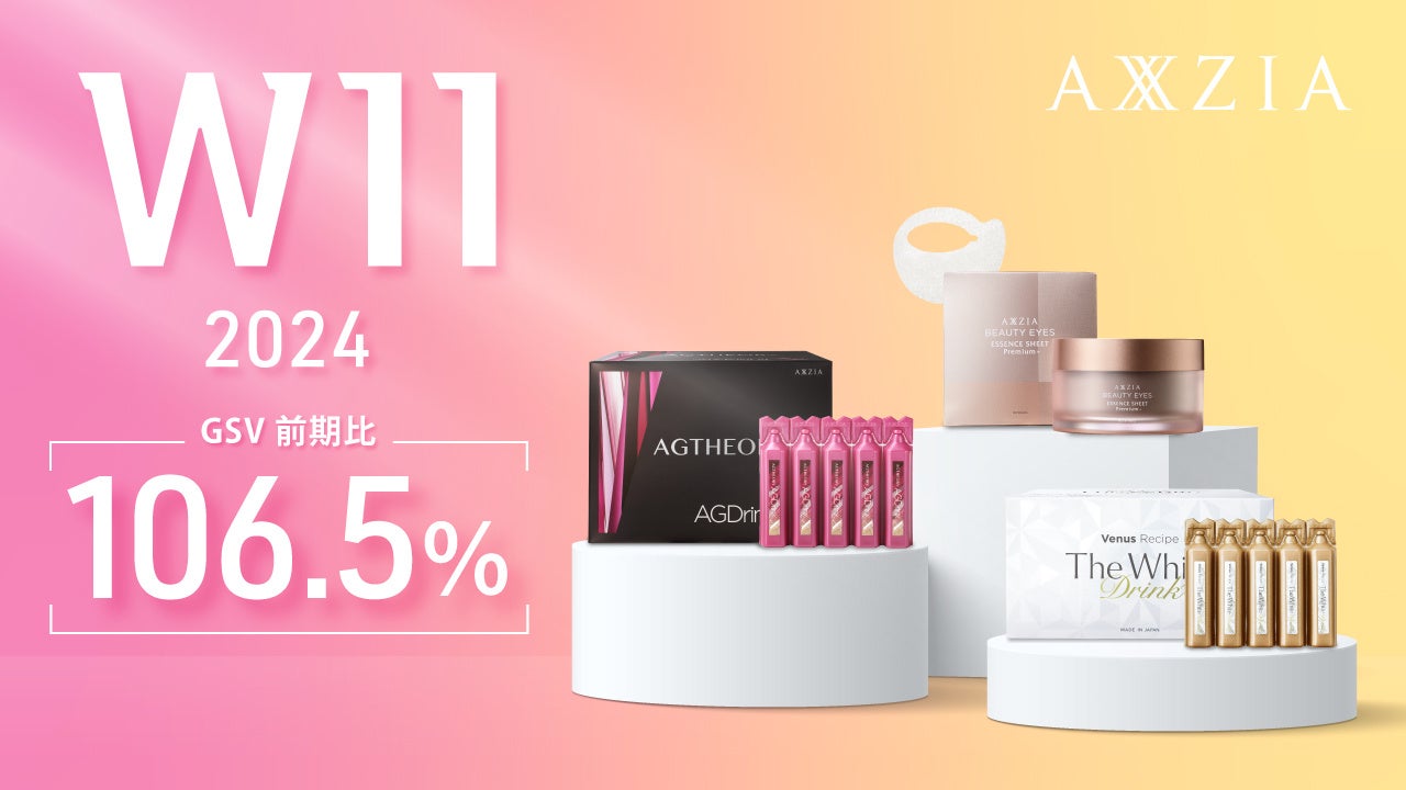 中国最大のECイベント「W11」アクシージア旗艦店が昨年を上回る過去最高の成果(GSV)を達成