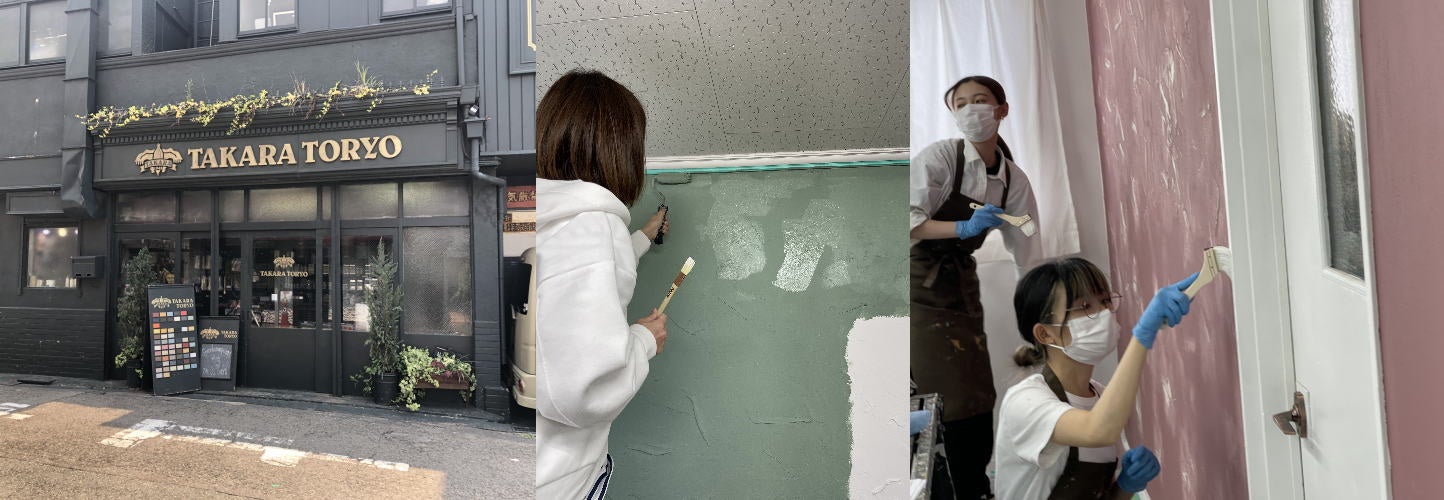 本社での塗装１