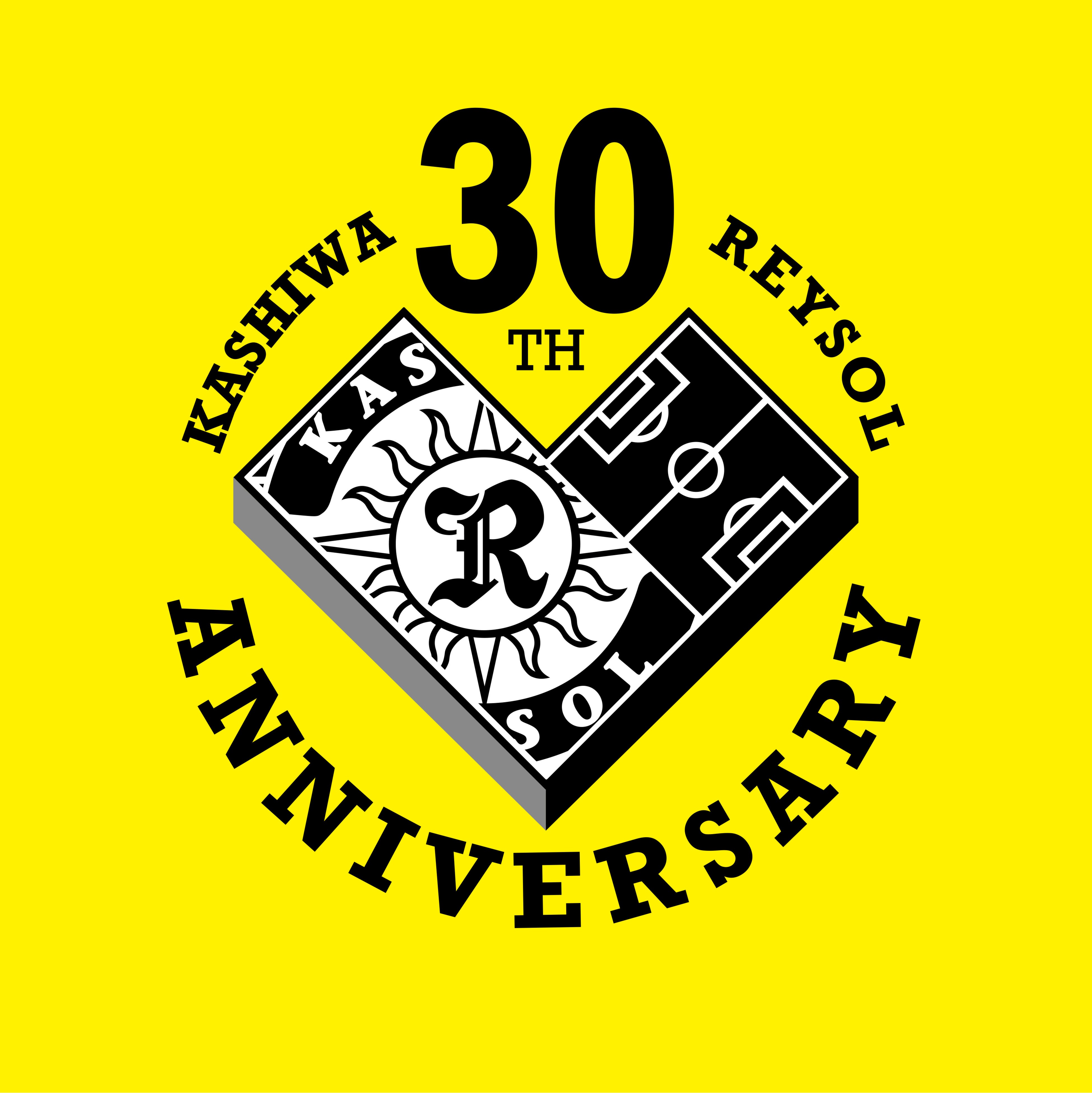 柏レイソル30周年記念ロゴ