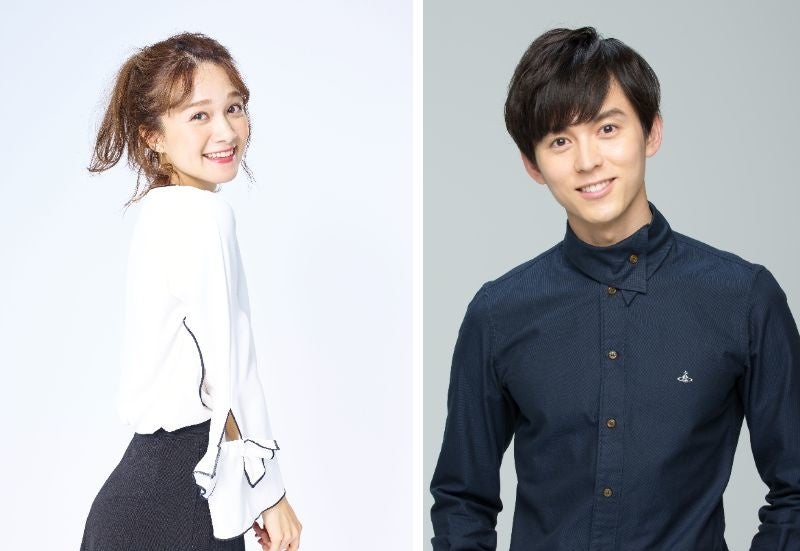 【右】岡田ロビン翔子さん　【左】片岡信和さん