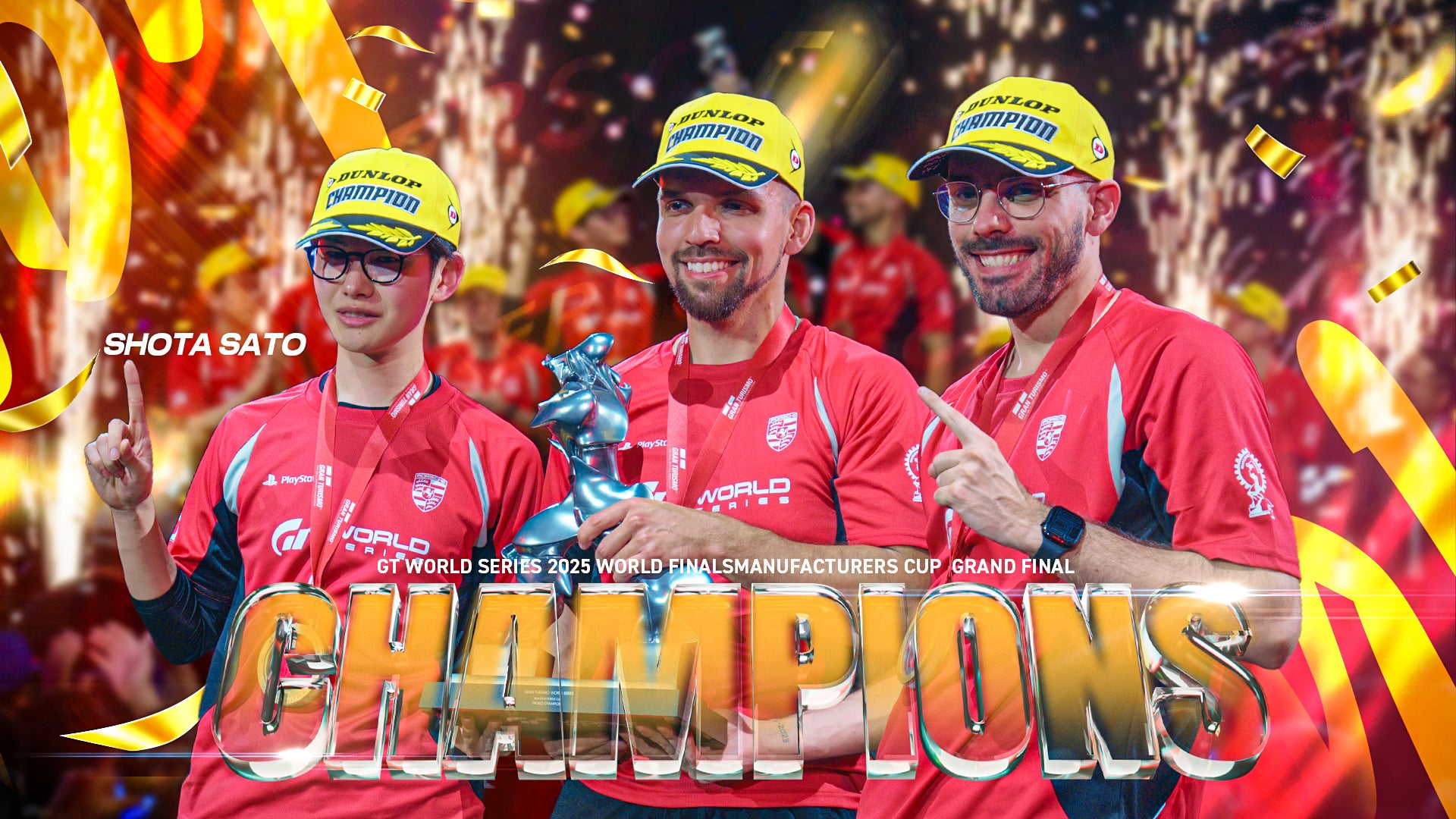 eスポーツ世界一!QT DIG佐藤選手、劇的逆転優勝:GT World Series eスポーツ世界一!QT DIG佐藤選手、劇的逆転優勝:GT World Series