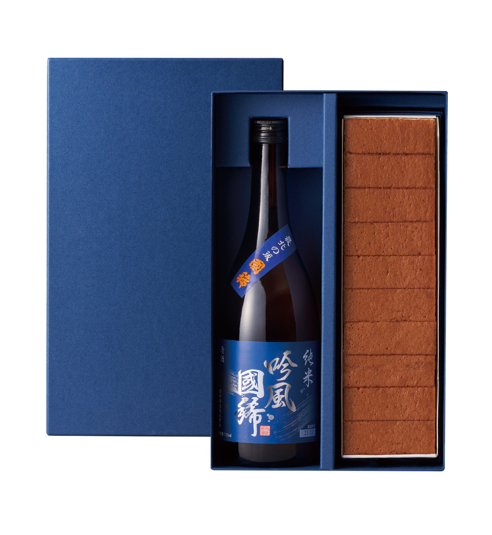 吟風國稀ギフト (日本酒＆かすていら)