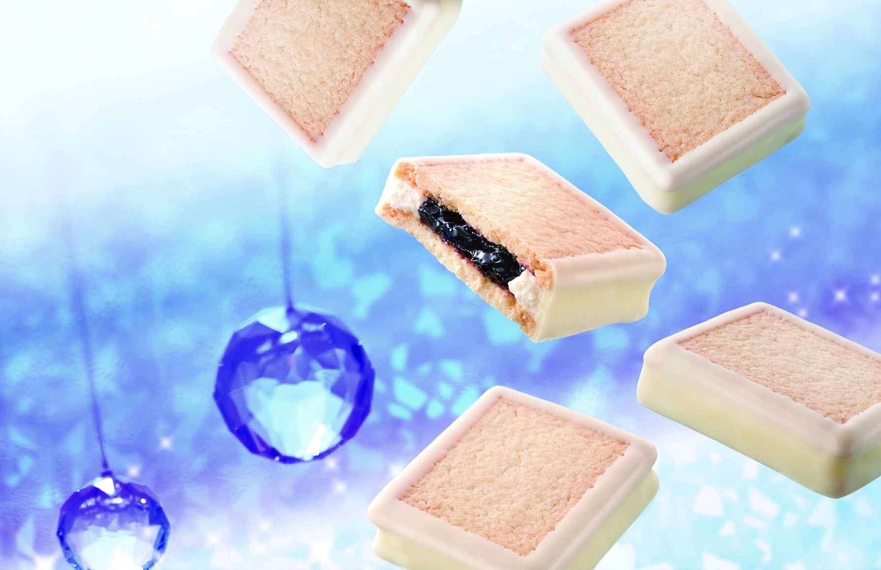 ハスカップジュエリー　クリスタルホワイト