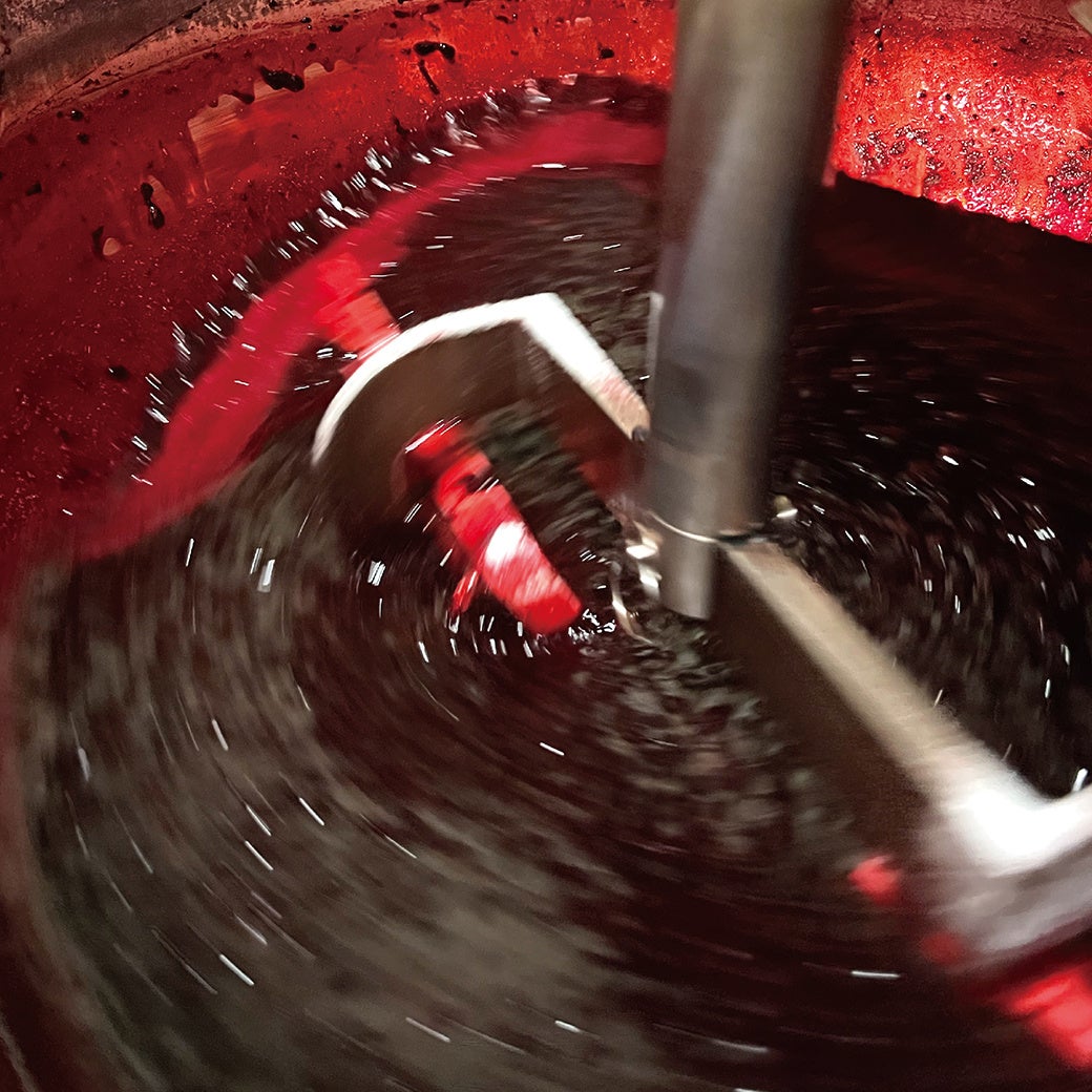 ジャム加工の様子