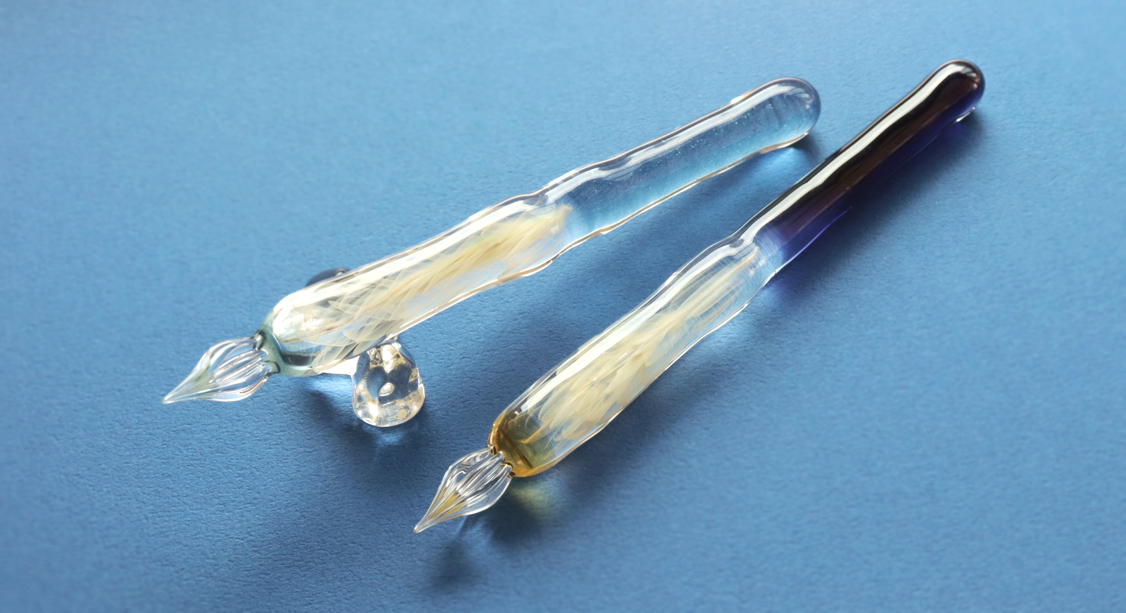 NONBLE Glasspen Ice ノンブル ガラスペン アイス NONBLEからブランドマークをモチーフにしたガラスペンとノート第