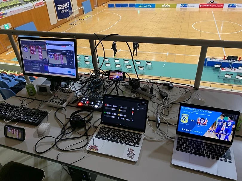 過去のライブ配信の様子