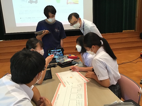 アントレプレナーシップ授業の様子