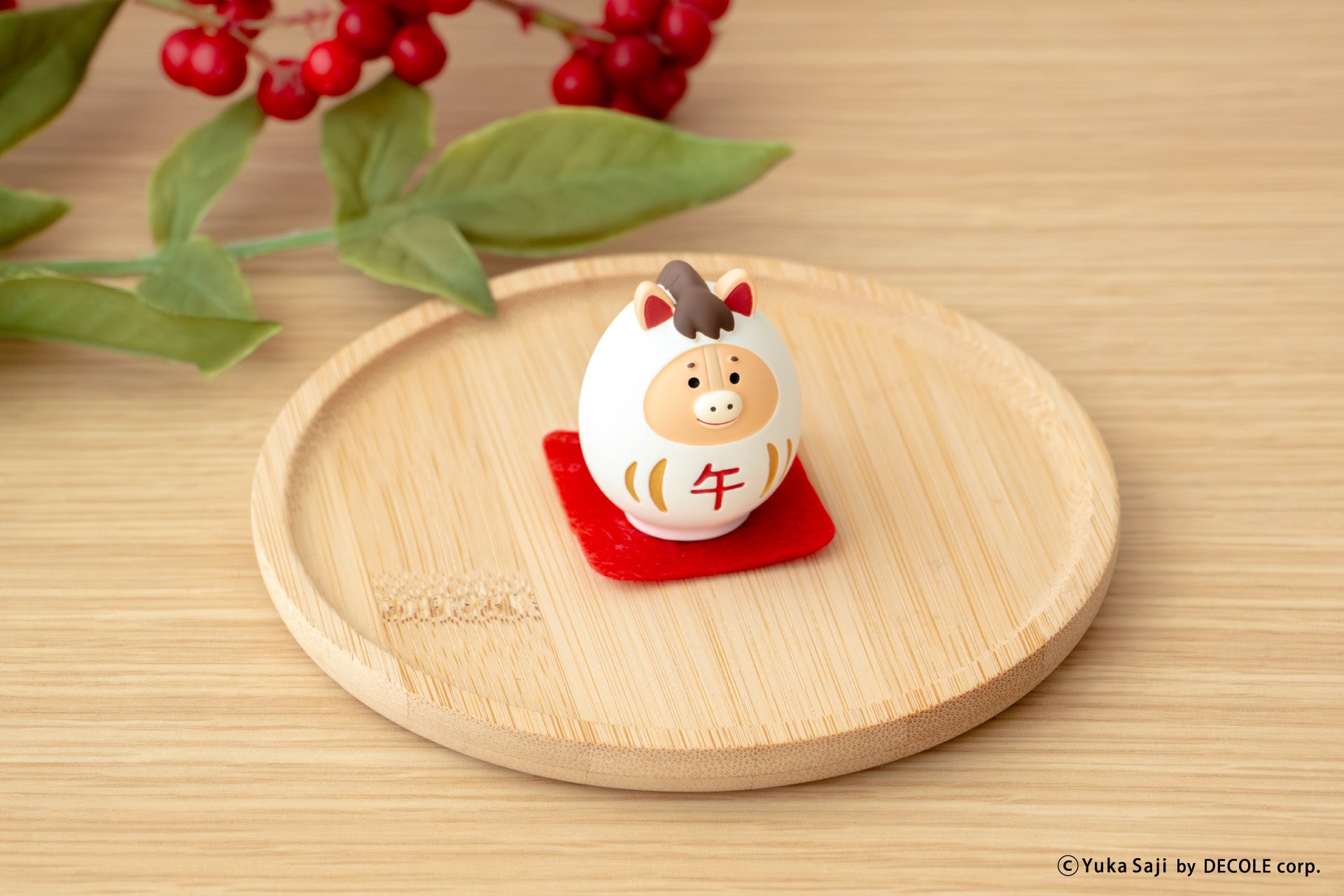 新商品】年末年始を彩る『干支だるま コンコンブル』を販売開始いたし